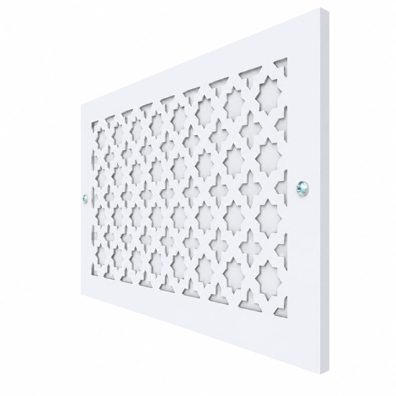 Registres muraux et de plafond Stellar Air 6 x 30 (ouverture de conduit) 8 x 32 - Pavillon français, Standard Screws