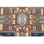 Tapis de couloir oriental géométrique 3x8