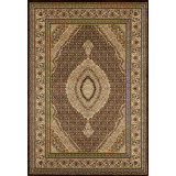 Palfrey Collection Brown Traditional Area Rug