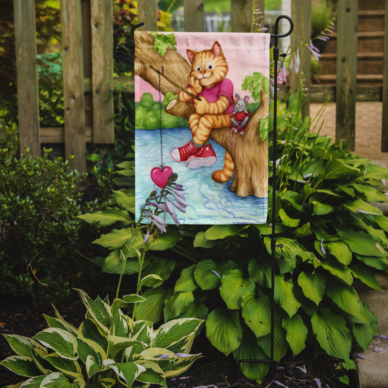 Drapeau de jardin Boel Valentine, H 15 po x l 11 po
