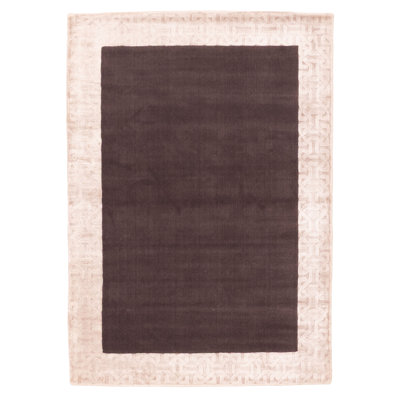 Loreto  Brown Rug 5'3" x 7'7"