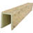 Salvaged Timber HeritageTimber Faux Wood 3-Sided Ceiling Beam (U-Beam)-95689682-95689740