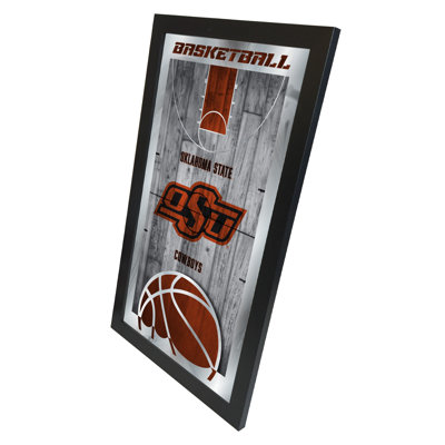 « basket mirror », impression encadrée NCAA