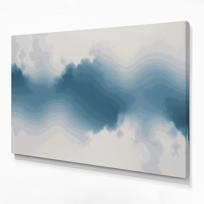Minimalisme 92, art mural sur toile grise, H 11 po x l 14 po