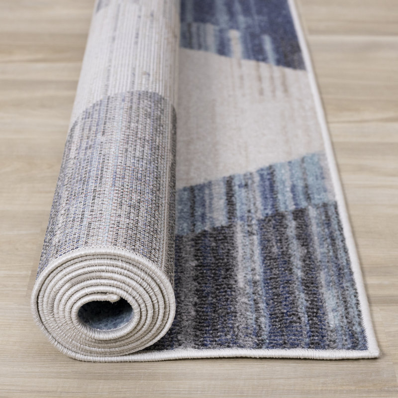 Immer Abstract Indoor Rug, Rectangle 5'3" x 7'7"