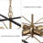 Marval 4 - Light Dimmable Chandelier