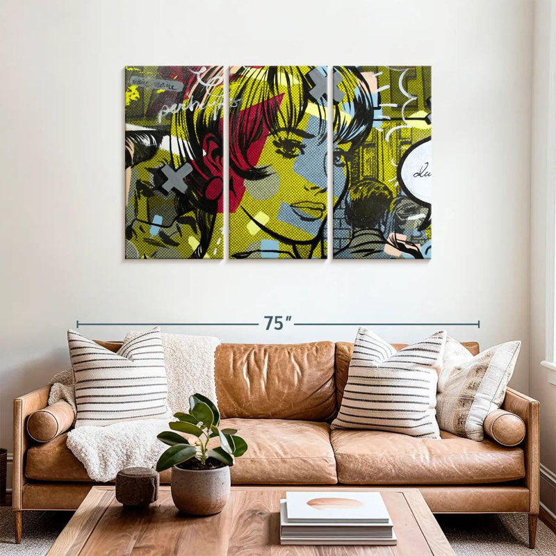 Leisha Man Hunter, 36" H x 57" W