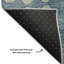 Tapis en denim de qualité supérieure lavable à la machine Prisco-712108623