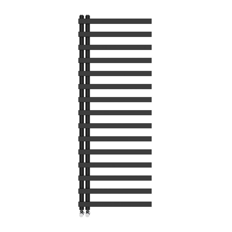 Briac Designer Towel Rail Heated Towel Rails, Black