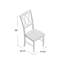 Chaise d'appoint à dossier croisé Dunblane-1158468594
