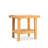 21" W Solid Teak Shower Bench