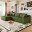 Canapé d'angle Cloud de 262 cm, canapé en L moderne et minimaliste avec revêtement en velours côtelé moelleux-1549177193-1549177198