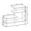 Patrina 64cm H x 80cm W Plastic Etagere Bookcase-67665136