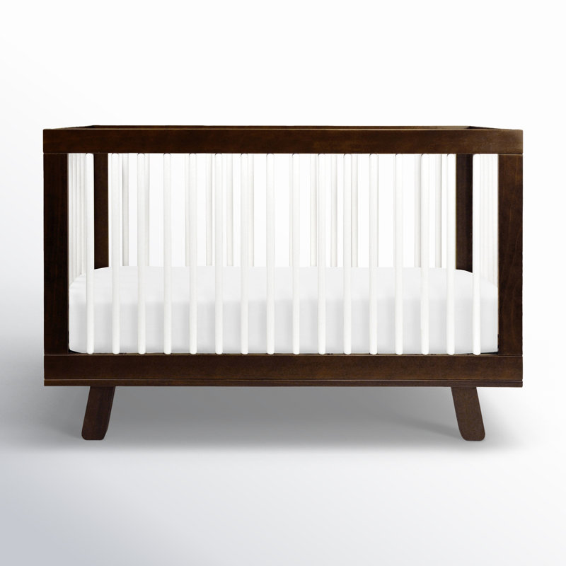 Lit de bébé convertible 3-en-1 Hudson, Espresso/blanc