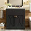 Meuble-lavabo 30 po avec lavabo en céramique-2057041305