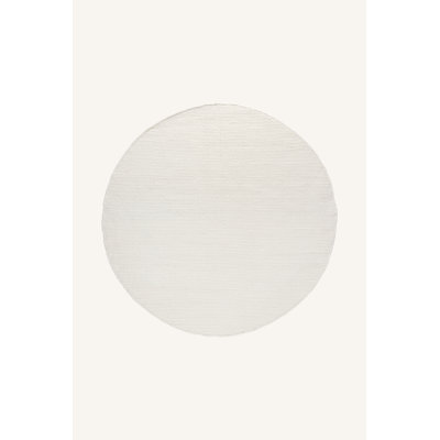 Lanishia Solid Colour Hand Woven Area Rug