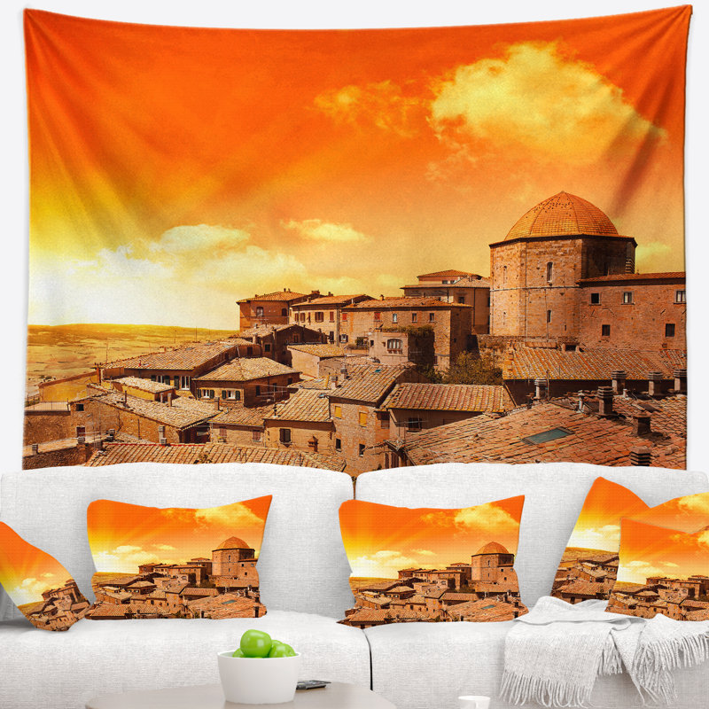 Tapisserie en polyester avec accessoires suspendus inclus, H 32 po x l 39 po