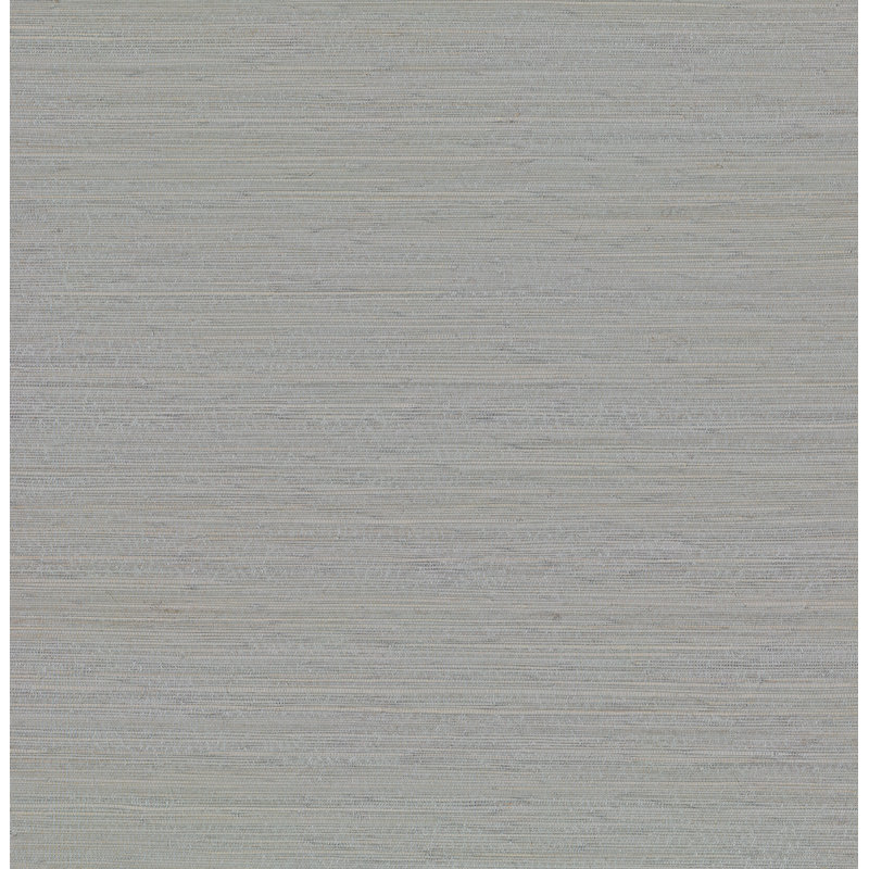 Loom Abstract Grass Cloth Wallpaper Roll, Periwinkle, 20.5" W x 33' L