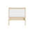 Caillier Modern Scandinavian Style Solid Brazilian Pine Frame Full Bed-1154382695
