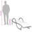 Sun Lounger PE Rattan, Powder-Coated Steel-1992036805-1992036827-1992036826