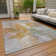 Machine Washable Indoor/Outdoor Claudian ACN1632 Rust Rug