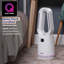 Russell Hobbs RHCBLDL3IN1, Bladeless Heat and Cool Fan in White