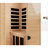  62.6" H Left Door Far Infrared Sauna Indoor Personal Sauna Home Sauna With Bluetooth Speaker And Control Panel-122057236