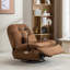 Power Recliner Swivel Glider With USB Charger, Bluetooth Music Player, And Multiple Function Modes For Sleep, Work, And Leisure
