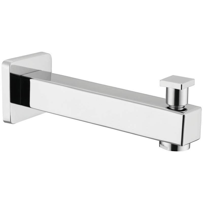 Robinet de salle de bain mural, Nickel brossé