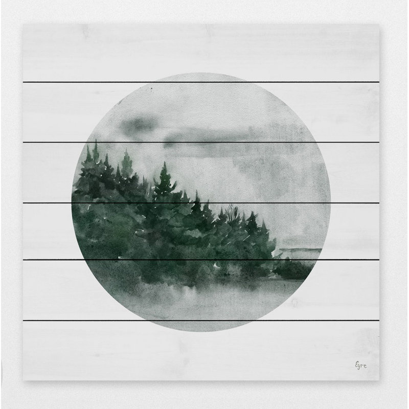Forest Dusk 1 Piece Wall Art, 61cm H x 61cm W x 3.81cm D