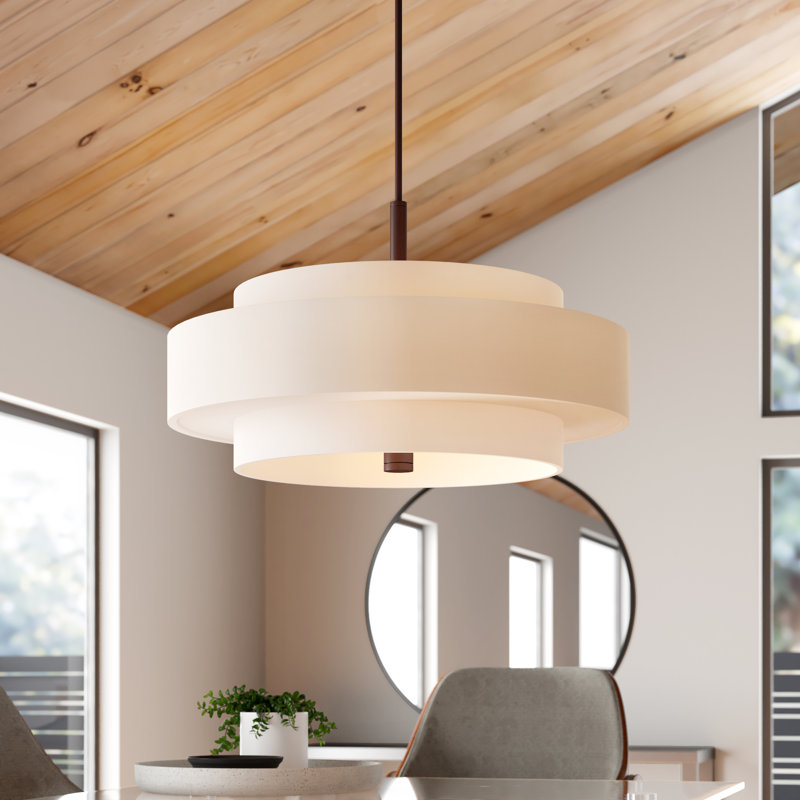 Flaire 5-Light Chandelier, Bronze anglais, Gruau
