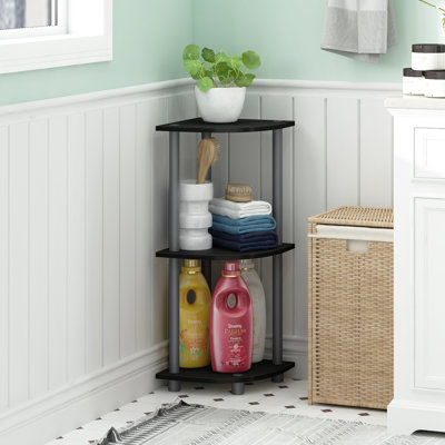 Baril 29.6" H x 11.6" W Corner Bookcase