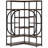 Industrial Style Display Rack, Bookcase, Corner Bookshelf