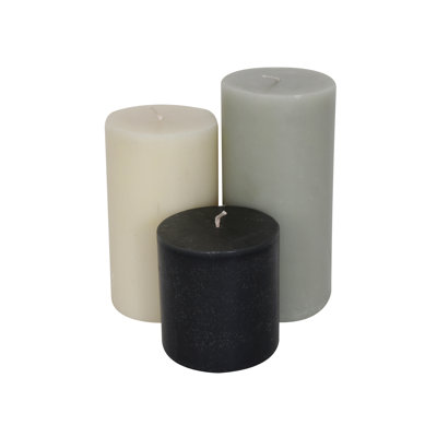 Unscented Scented Pillar Candle