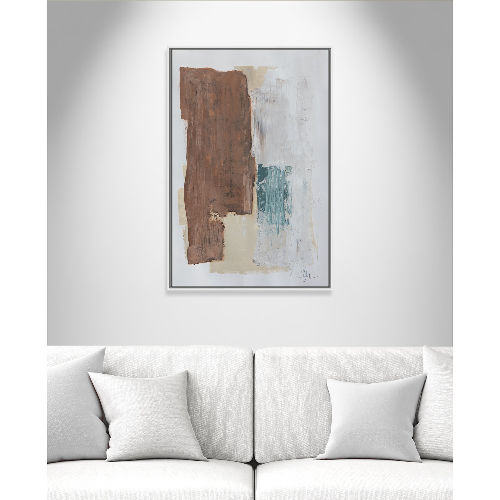 Rosena I Print, 37.5'' H x 25.5'' W x 2'' D, White Framed