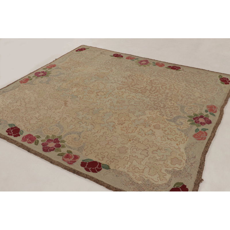 Antique One-of-a-Kind 7'4x7'11 Area Rug