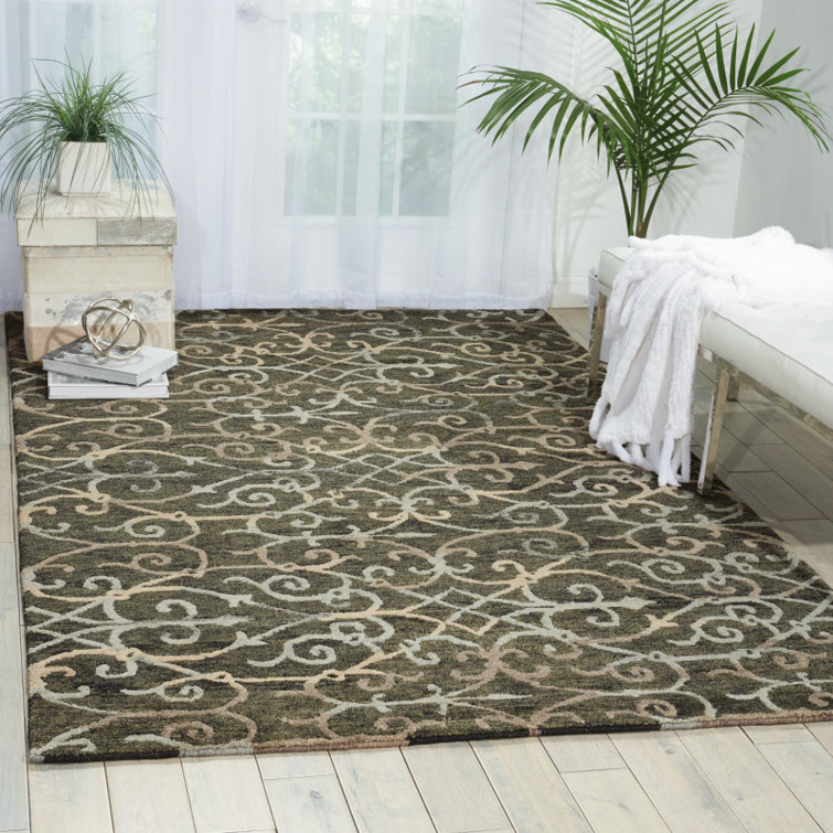 Gaskill Wool Ikat Indoor Rug
