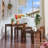 Farmhouse Nesting Tables Set of 3, Living Room Table Set with Rounded Corners & 4 Thickened Table Legs-129197514