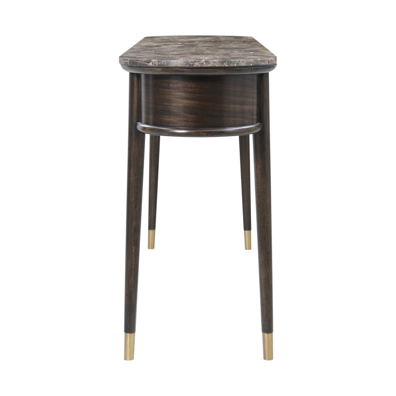Console Curzon, Brown Emperador / Fumed, Brown Emperador