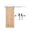 Ensemble de quincaillerie de porte de grange coulissante 8 pi pour porte de grange coulissante simple argent-112588167-112588164