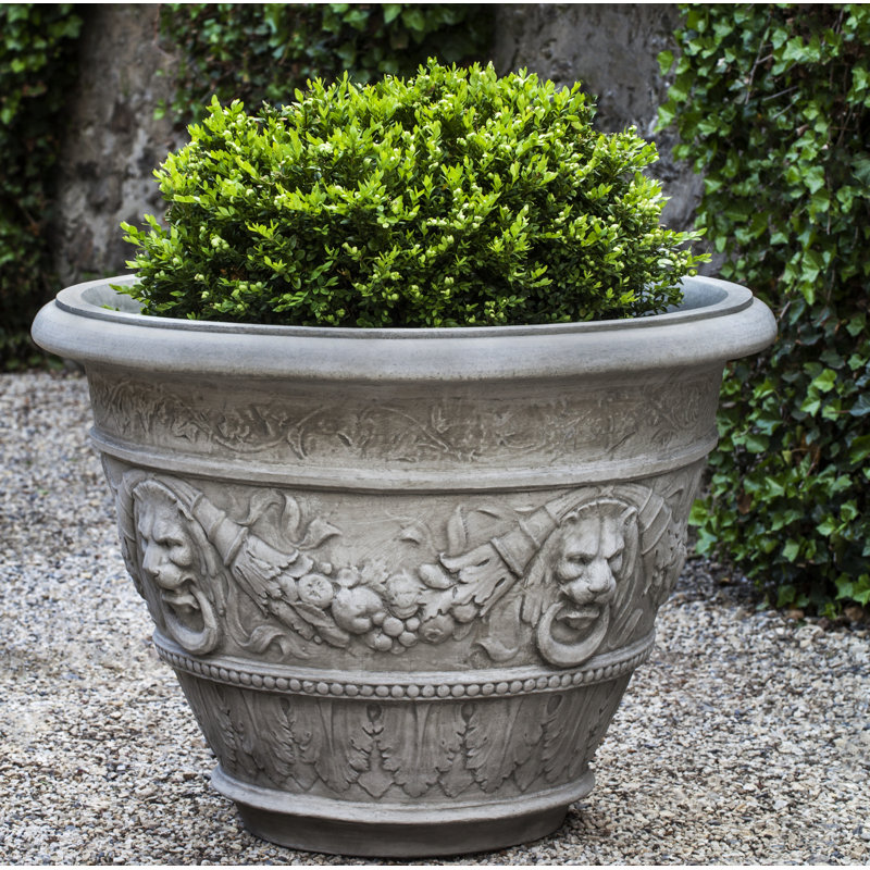 Rosecliff Handmade Planter, Alpine Stone