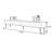 Walnut Veneer TV Stand with Four Drawers-100662662