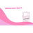 Triple Doll Stroller in Pink with White Polka Dots