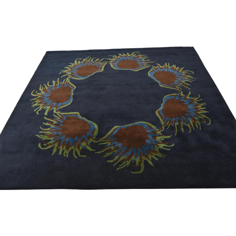 Tapis carré carré Otto