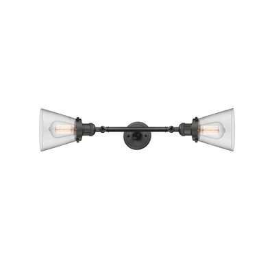 Cone 2 Light Tiltable Bath Vanity Light