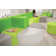2 Seater Bench Basic -Seat Height: 6"