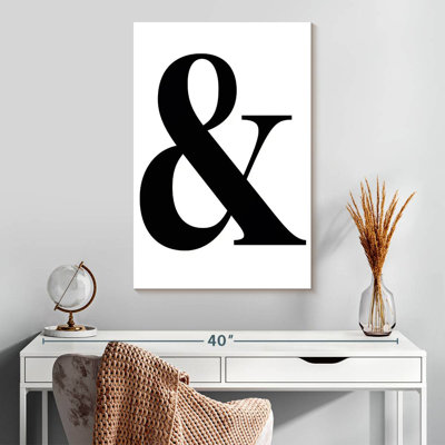 Tergel Minimalist Ampersand