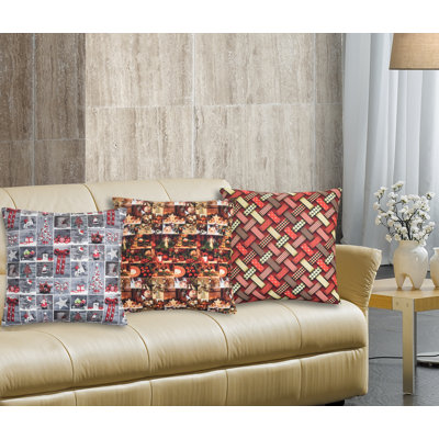 Reversible Throw Pillow