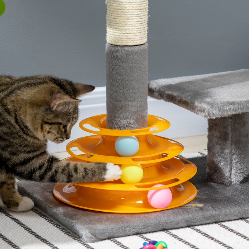 142.24cm H Cat Tree