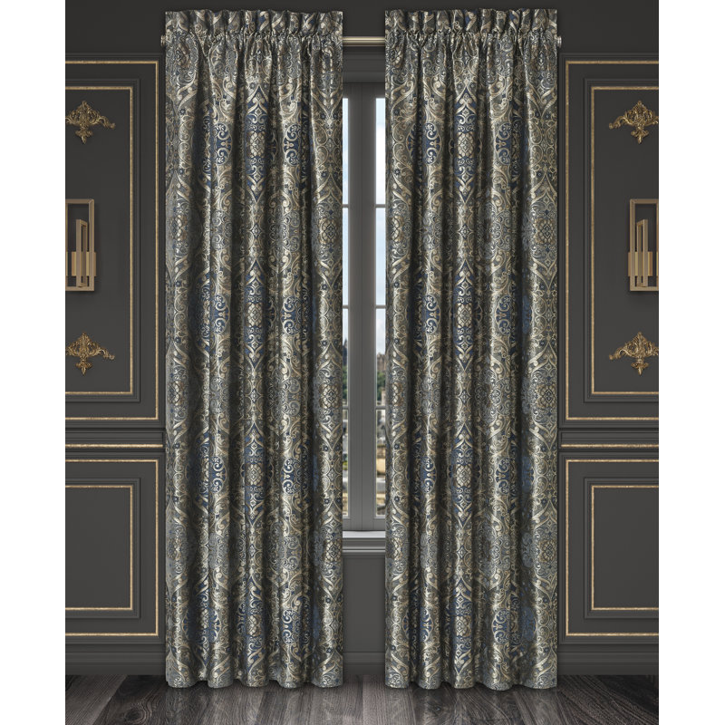 Weston - Blue 84" Window Panel Pair